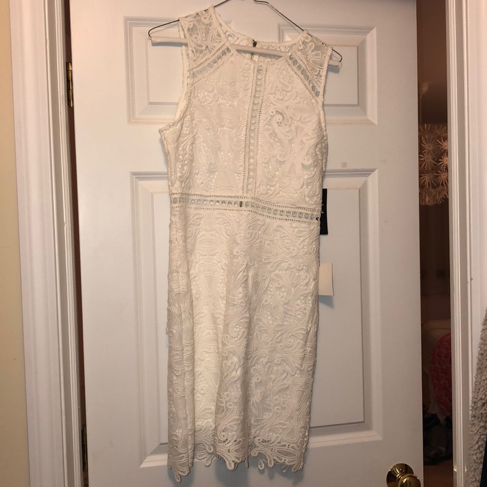 Lulus White Lace Dress